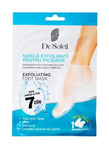 Masca exfolianta pentru picioare Dr. Soleil - 1 pereche de la Medaz Life Consum Srl