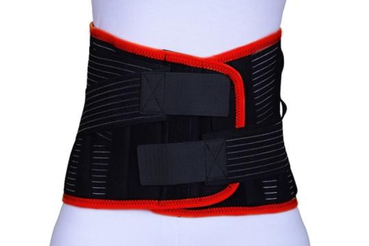 Orteza lombosacrala cu benzi - lombostat 26 cm - negru