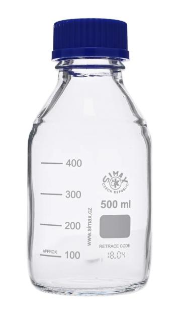 Sticla de laborator autoclavabila cu capac - ISO 4796 de la Medaz Life Consum Srl