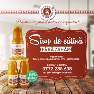 Sirop de catina fara zahar de la Keka Srl