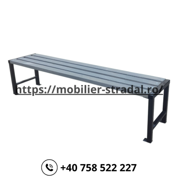 Banca stradala fara spatar #B220