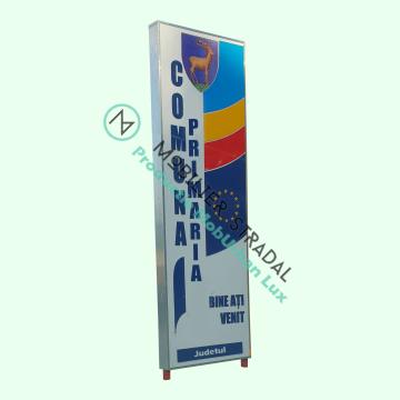 Totem intrare-iesire localitate #T302 de la Moblux Stradal SRL