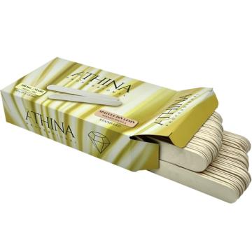 Spatule lemn standard in cutie set 100buc - Athina de la Mezza Luna Srl