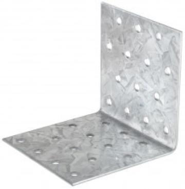 Vinclu placa perforata de imbinare lemn 60x60x60x2mm de la PDET Atlantic Distribution Srl