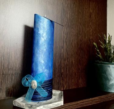 Lumanare decorativa din ceara de parafina de la Myri Montaggi Srl