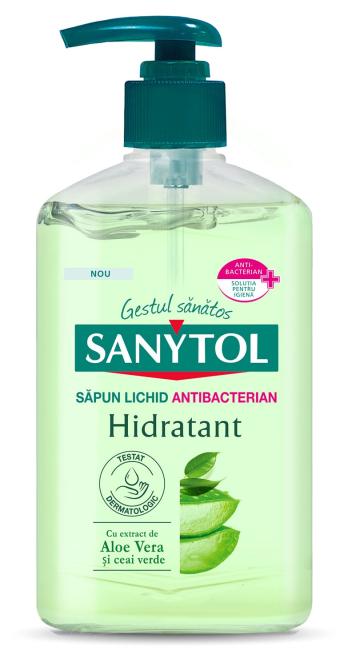 Sapun lichid antibacterian - hidratant Sanytol - 250 ml de la Medaz Life Consum Srl