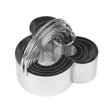 Set 5 decupatoare din metal - Ursulet - T13610