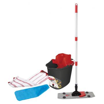 Set complet curatenie Click'n Press cu galeata si mop