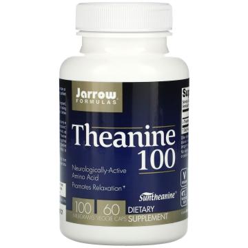 Supliment alimentar Jarrow Theanine, 100mg de la Krill Oil Impex Srl