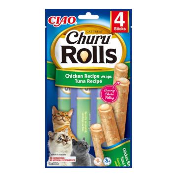 Recompensa Rolls Cat reteta de pui cu ton - Churu de la Club4Paws Srl