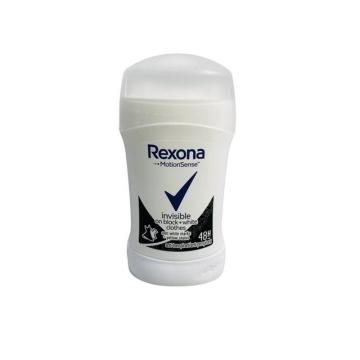 Deodorant Rexona stick 40ml invizibil negru + alb