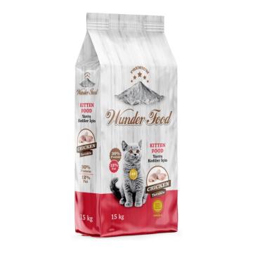 Hrana pentru pisici mici (1-12luni) cu pui Wunder 15kg de la Club4Paws Srl