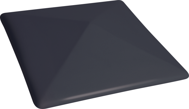 Capac stalp gard (445x445x90) - antracit (08) de la Amedio Ideas Srl