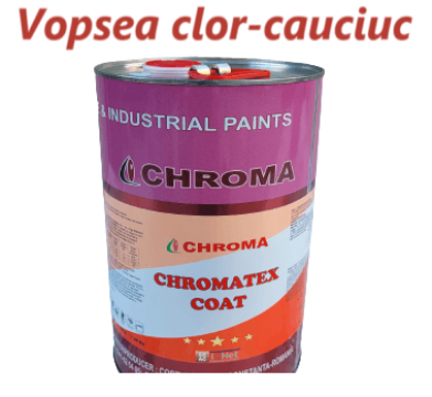 Vopsea elastica Cromatex 5 kg negru