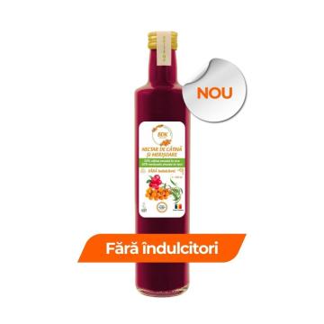 Nectar de merisoare si catina, fara indulcitori 500 ml