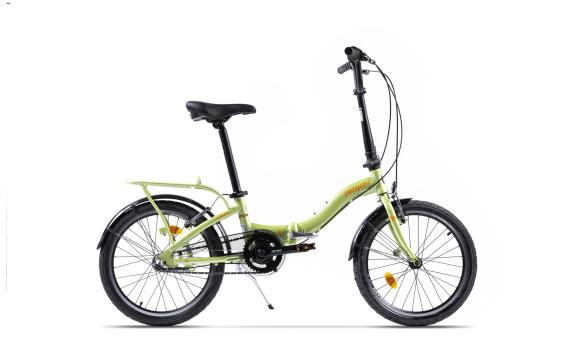 Bicicleta pliabila Pegas Camping 3S verde pastel ( AL ) de la Transilvania Euro Tour Srl