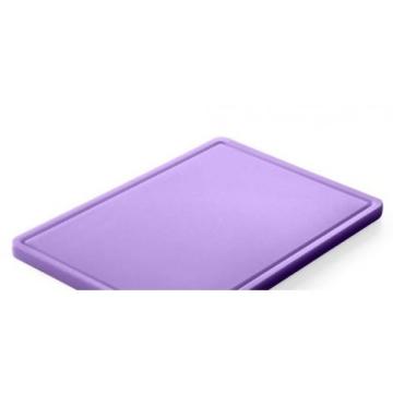 Tocator violet HACCP 600x400 mm, polietilena HDPE 500