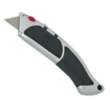 Cutter metalic instant cu lama retractabila - 62mm x 10