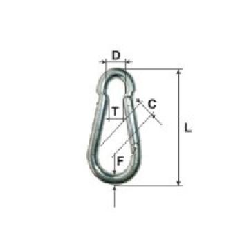 Carabina zincata cu clapeta 4mm / 6mm/5/6mmx40mm de la PDET Atlantic Distribution Srl