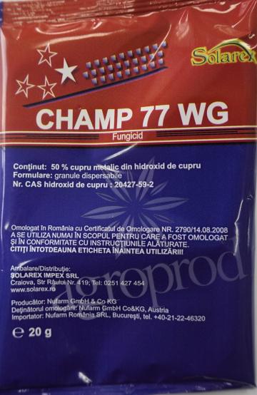 Fungicid Champ 77WG 20g