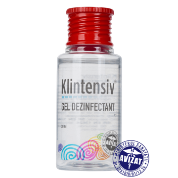 Gel dezinfectant Klintensiv pentru maini 28 ml de la Xtra Time Srl