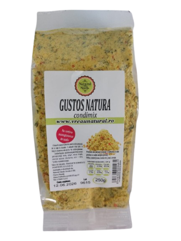 Baza mancare Gustos Natura 500 gr, Natural Seeds Product