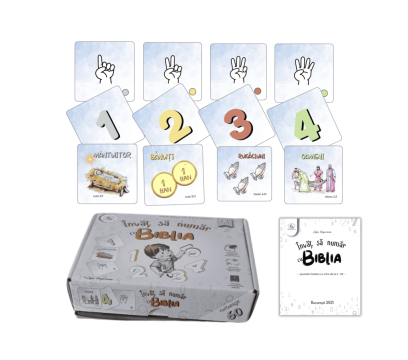 Carte, Invat sa numar cu Biblia de la Comoara Copilariei Srl