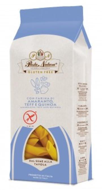 Penne din amarant, teff si quinoa bio 250g Pasta Natura
