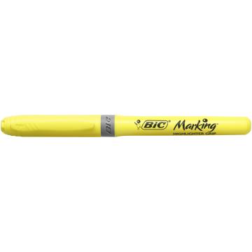 Evidentiator Bic Brite Liner Grip, diverse culori pastel de la Sanito Distribution Srl