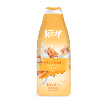 Gel de dus milk&honey Keff 500 ml de la Sanito Distribution Srl