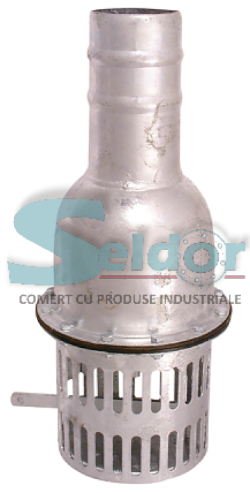 Sorb/filtru cu clapeta de sens pentru motopompe de la Seldor Srl