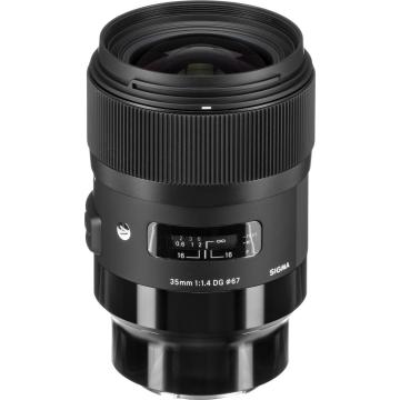 Obiectiv foto Sigma 35mm f/1.4 DG HSM Art Lens for Sony E