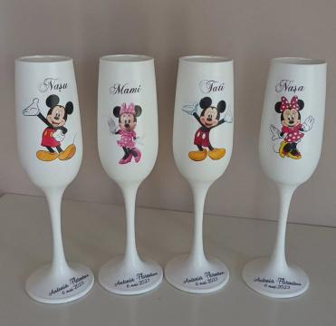 Pahare botez de la Flower Power Gift