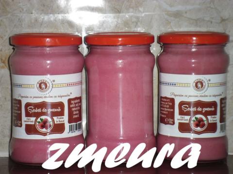 Serbet de zmeura, 314ml/335gr