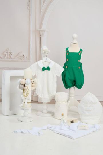 Set Robin verde + trusou + lumanare