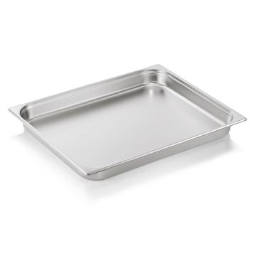 Tava inox GN 2/1-65 mm, 18.5 litri. grosime 0.7 mm