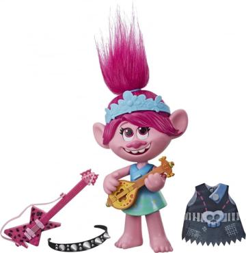 Papusa Troll 32 cm care se schimba si canta melodia Troli