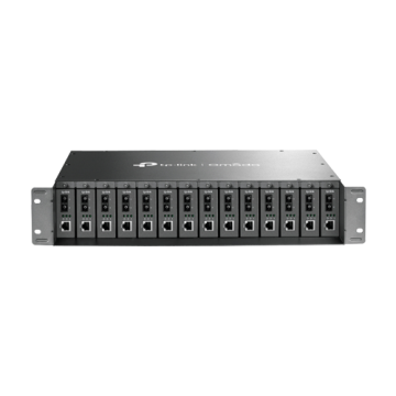 Sasiu rackabil 19 inch pentru 14 media convertoare de la Big IT Solutions