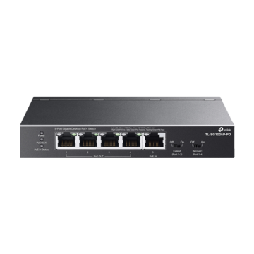 Switch 4 x RJ45 Gigabit PoE Out, 1 x RJ45 Gigabit PoE In de la Big IT Solutions