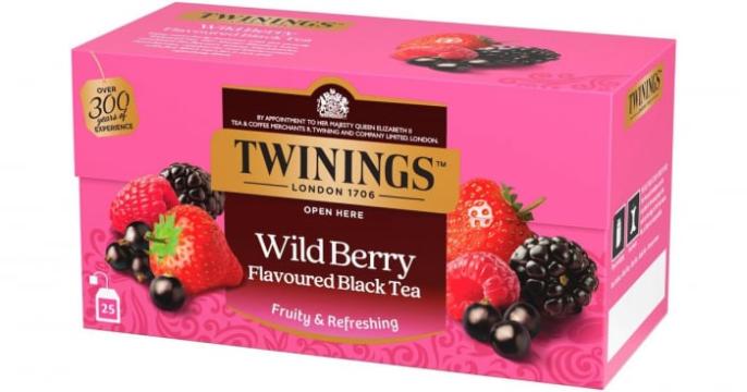 Ceai negru cu fructe de padure Twinings 25x2g