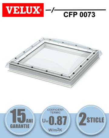 Fereastra terasa fixa, 2 sticle, cupola Velux CFP 0073