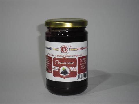 Gem de mure preparat traditional, 314ml/330gr de la Keka Srl