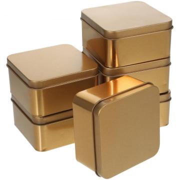 Cutii metal cu capac pentru bomboane set 10buc