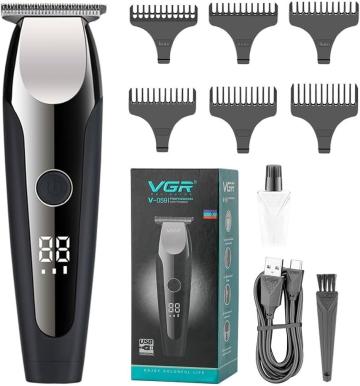 Aparat de tuns profesional VGR V-059 cu acumulator si afisaj