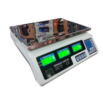 Cantar electronic digital Sonashi 40 kg, cu acumulator