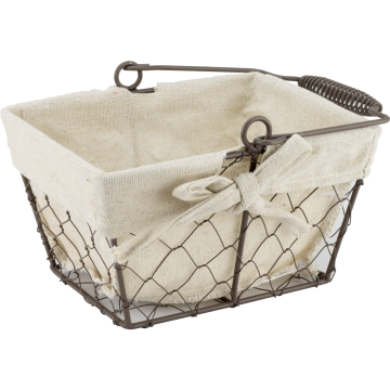 Cos servire paine dreptunghiular Raki 24x19,5x13,5cm