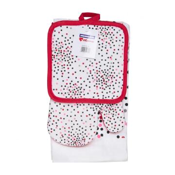Set prosoape bucatarie format din 3 piese Dots