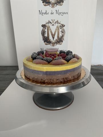 Tort raw vegan Soleil Fruitt de la Mireille De Margaux