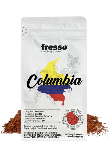 Cafea de origine proaspat prajita Fresso Columbia Caldas