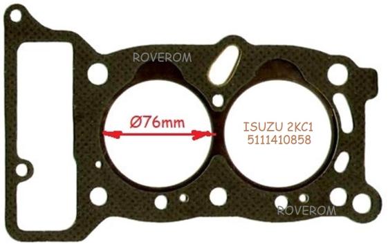 Garnitura chiuloasa Isuzu 2KC1, IHI 10F, IHI 10G, IHI IS10GX de la Roverom Srl